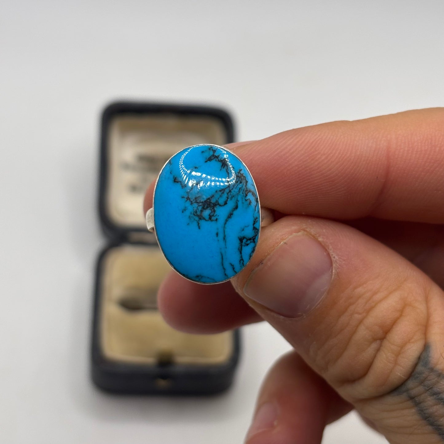 Silver Turquoise Ring
