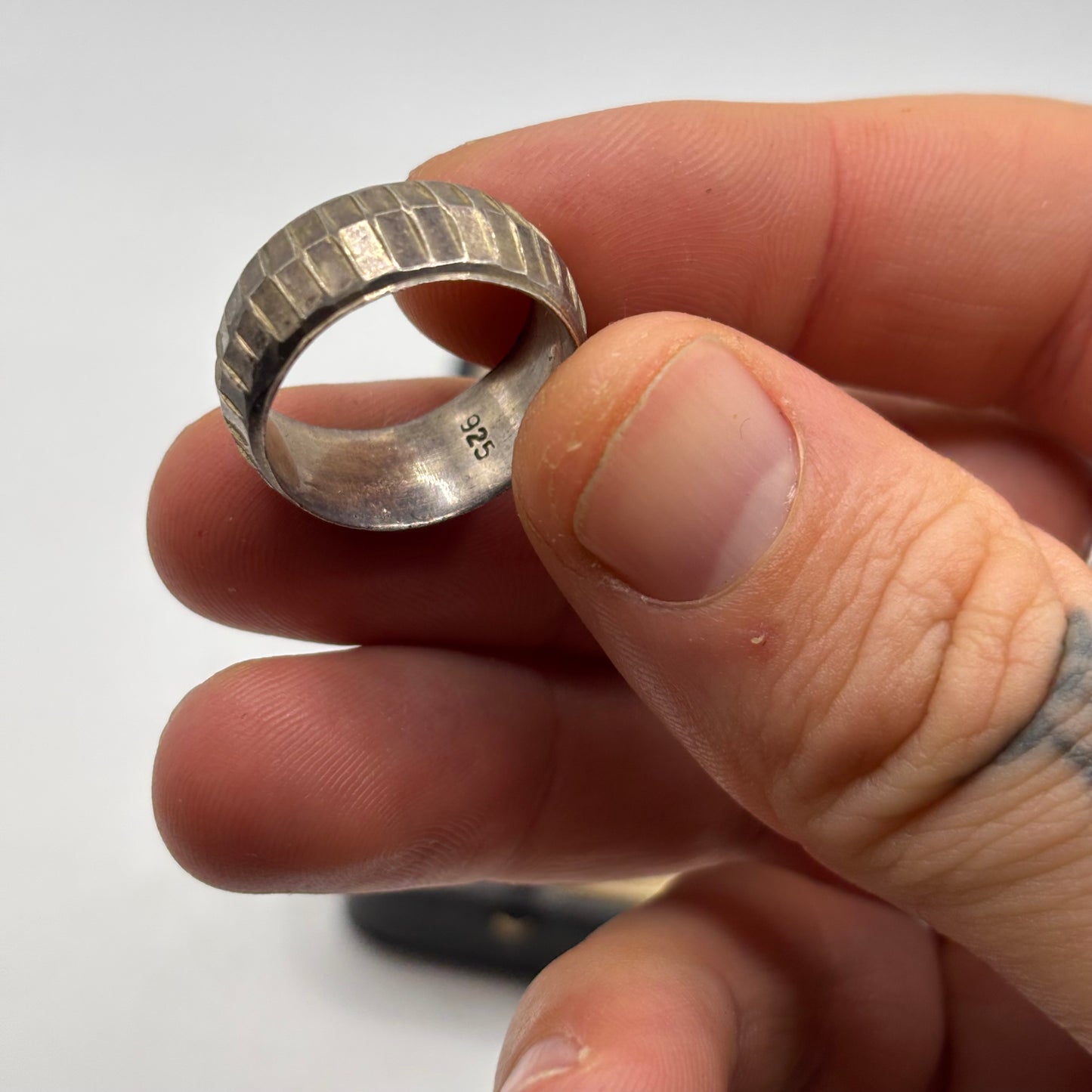 Silver Vintage Band Ring