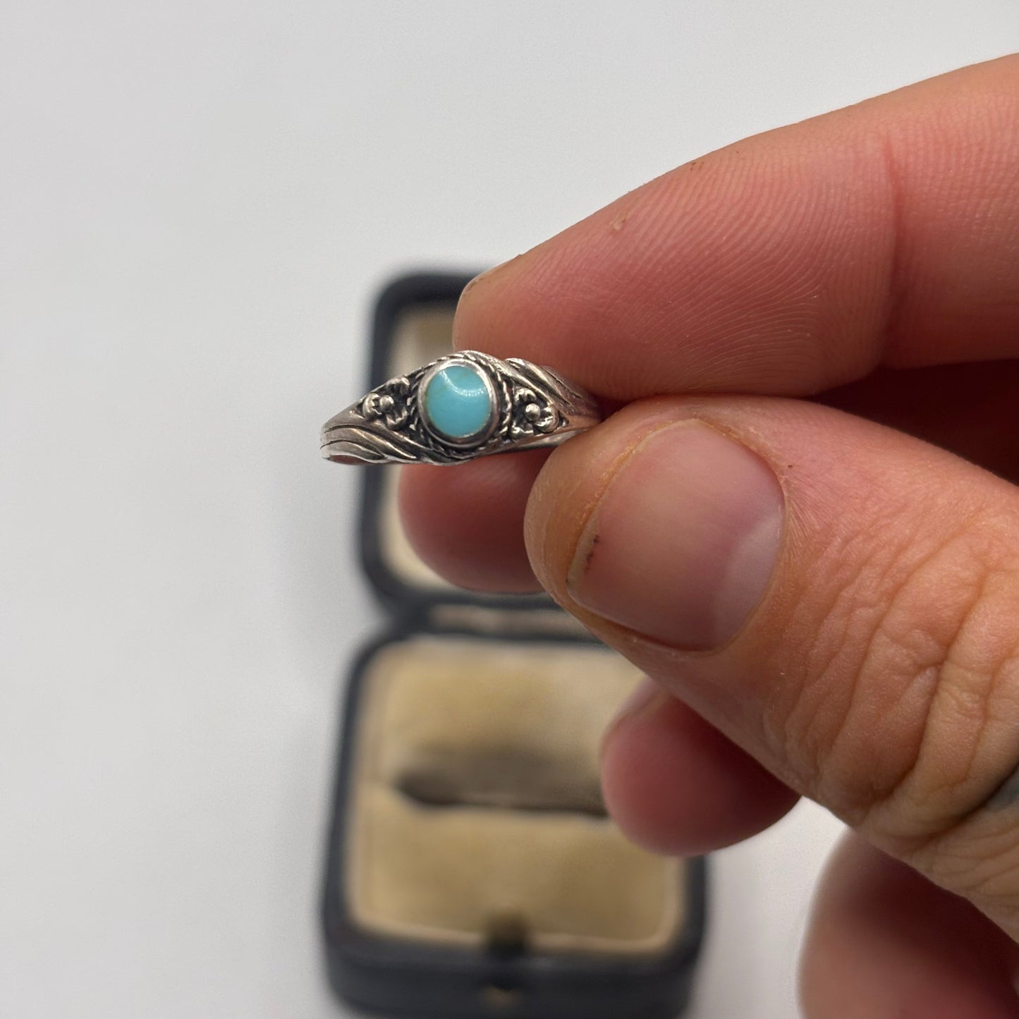 Silver Turquoise Ring