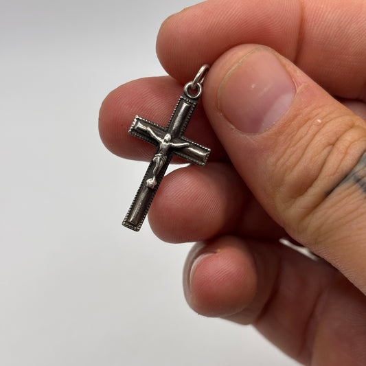 Silver Crucifix Pendant