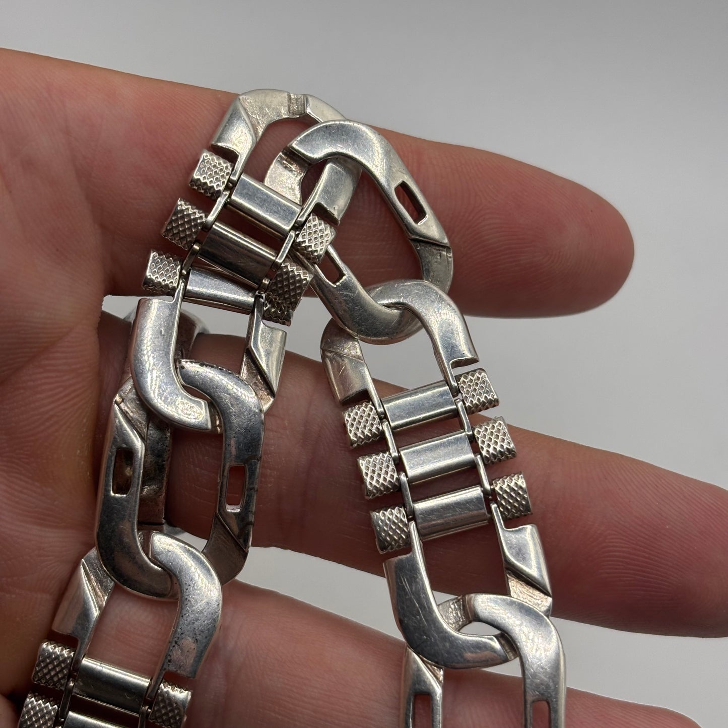 Silver 8” Incredible Curb Bracelet