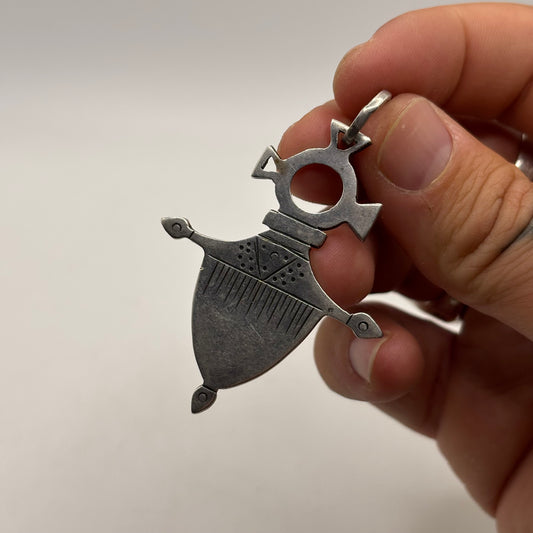 Silver Tuareg Cross Pendant