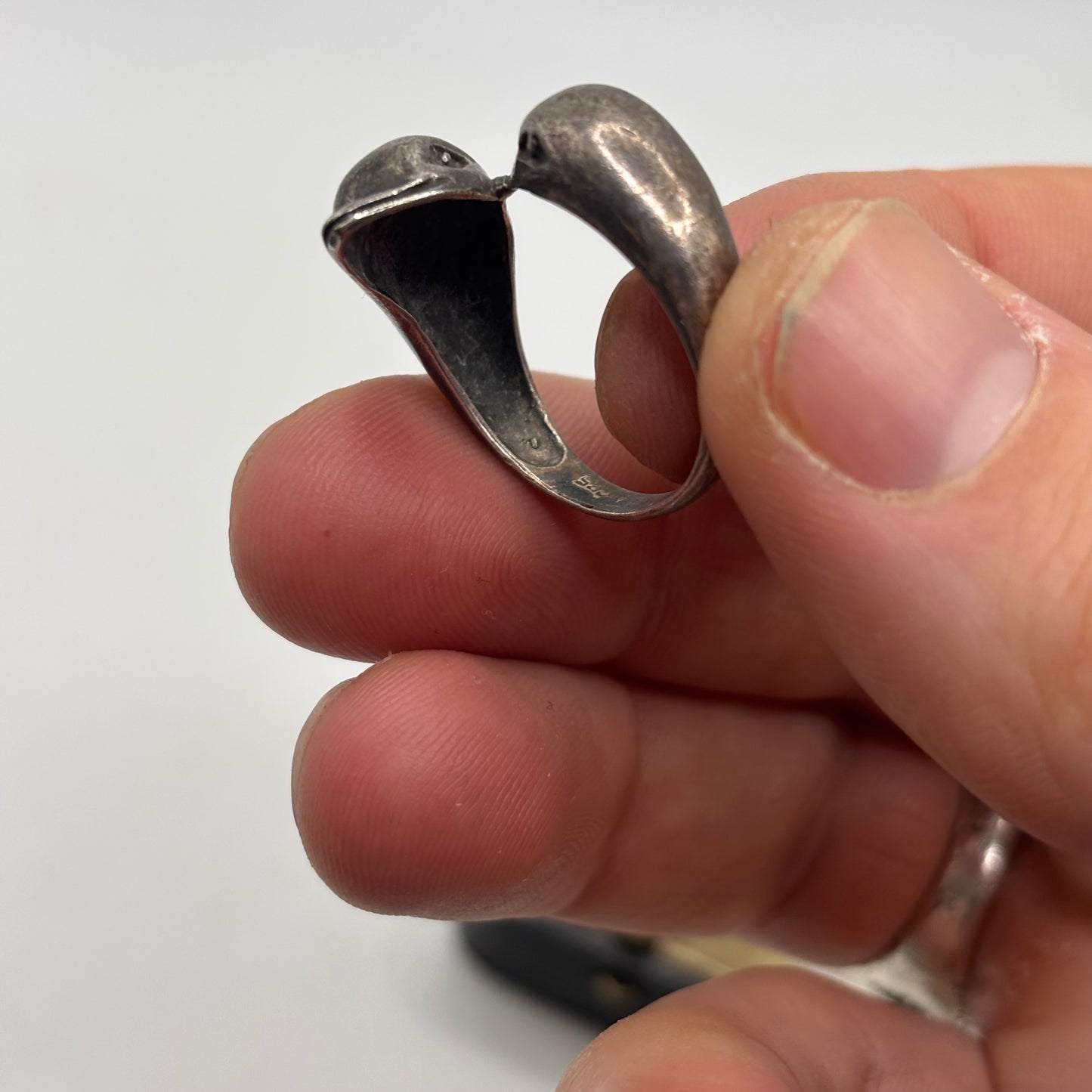 Silver Dolphin Ring