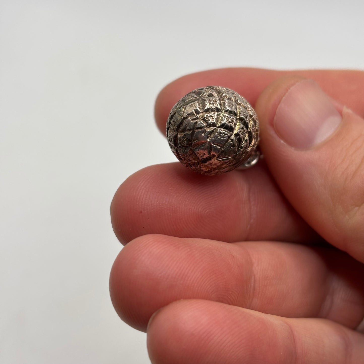 Silver Pineapple Pendant