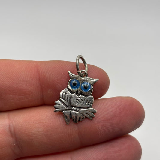 Silver Owl Pendant