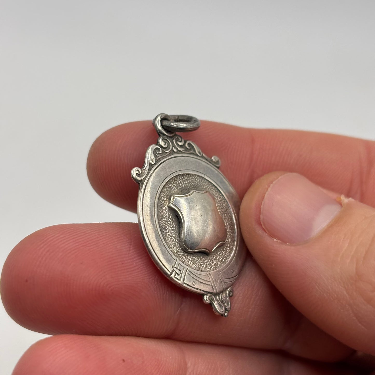 Silver Medal Pendant