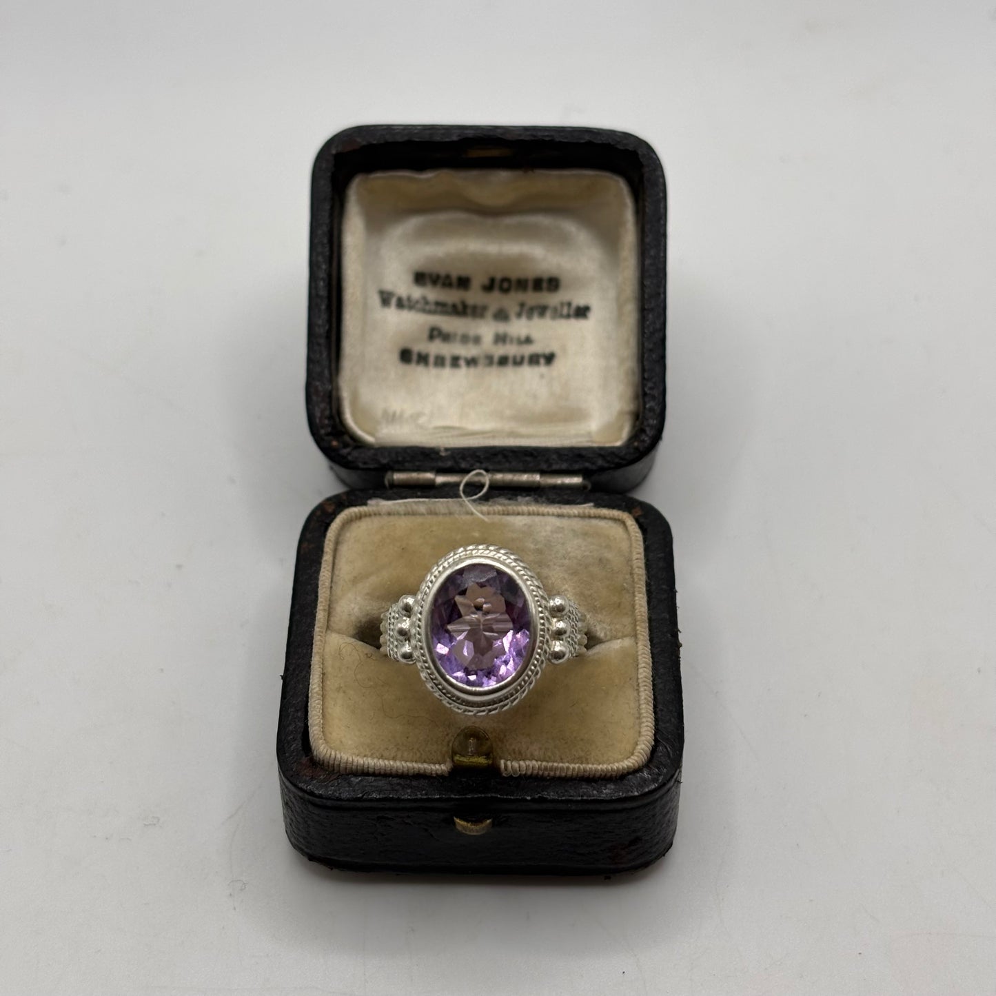 Silver Amethyst Ring