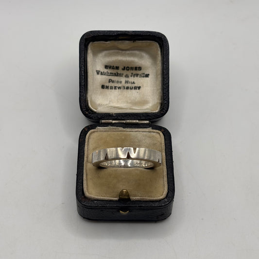 Silver Heavy Band Ring