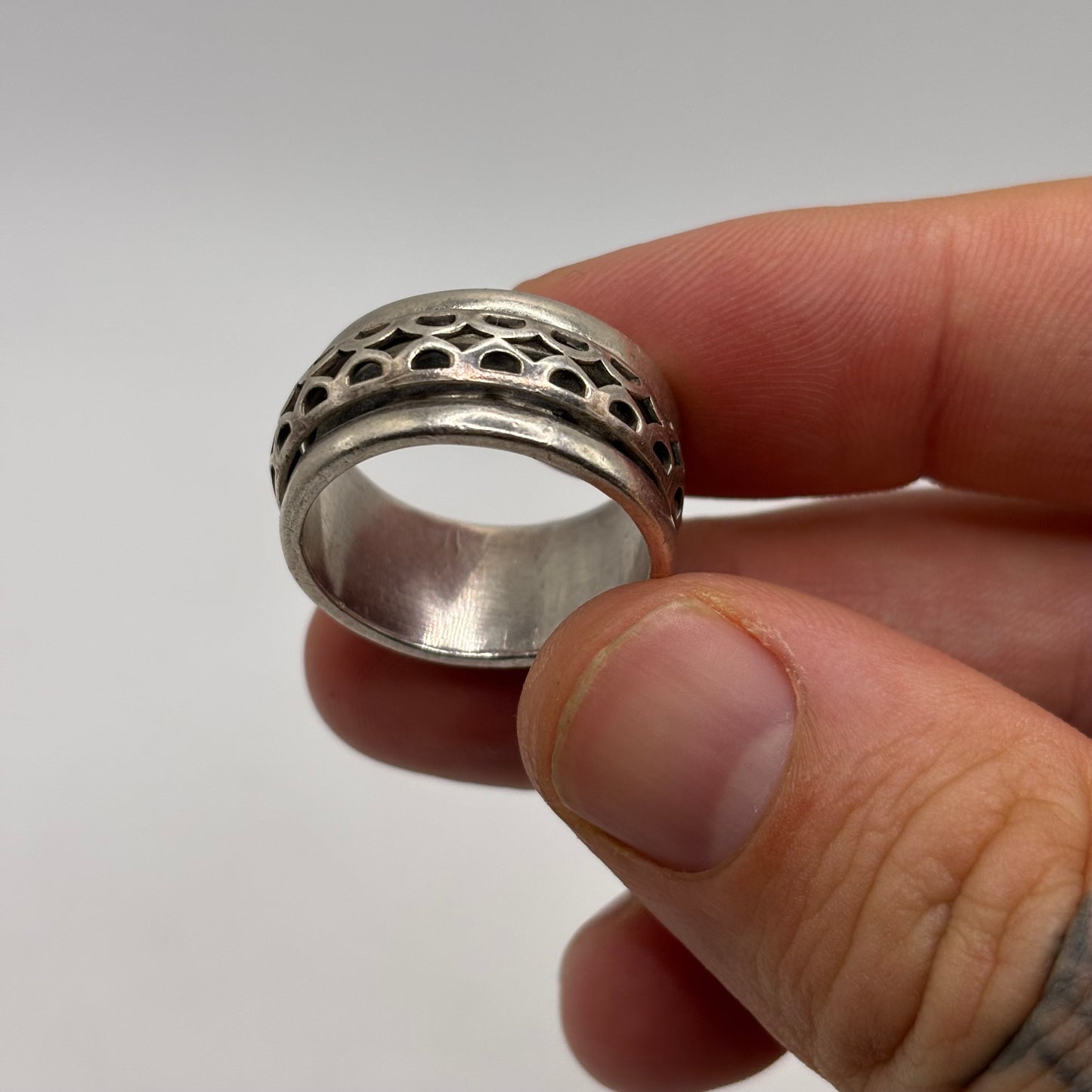 Silver Spinner Ring
