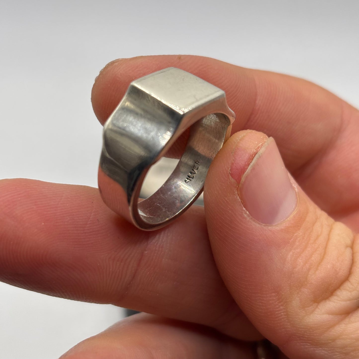 Silver Signet Ring