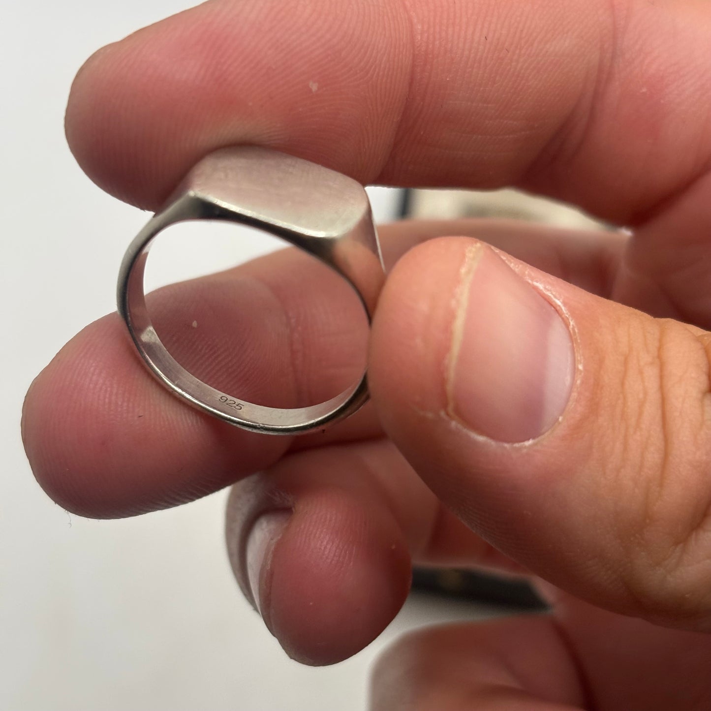 Silver Signet Ring (T)