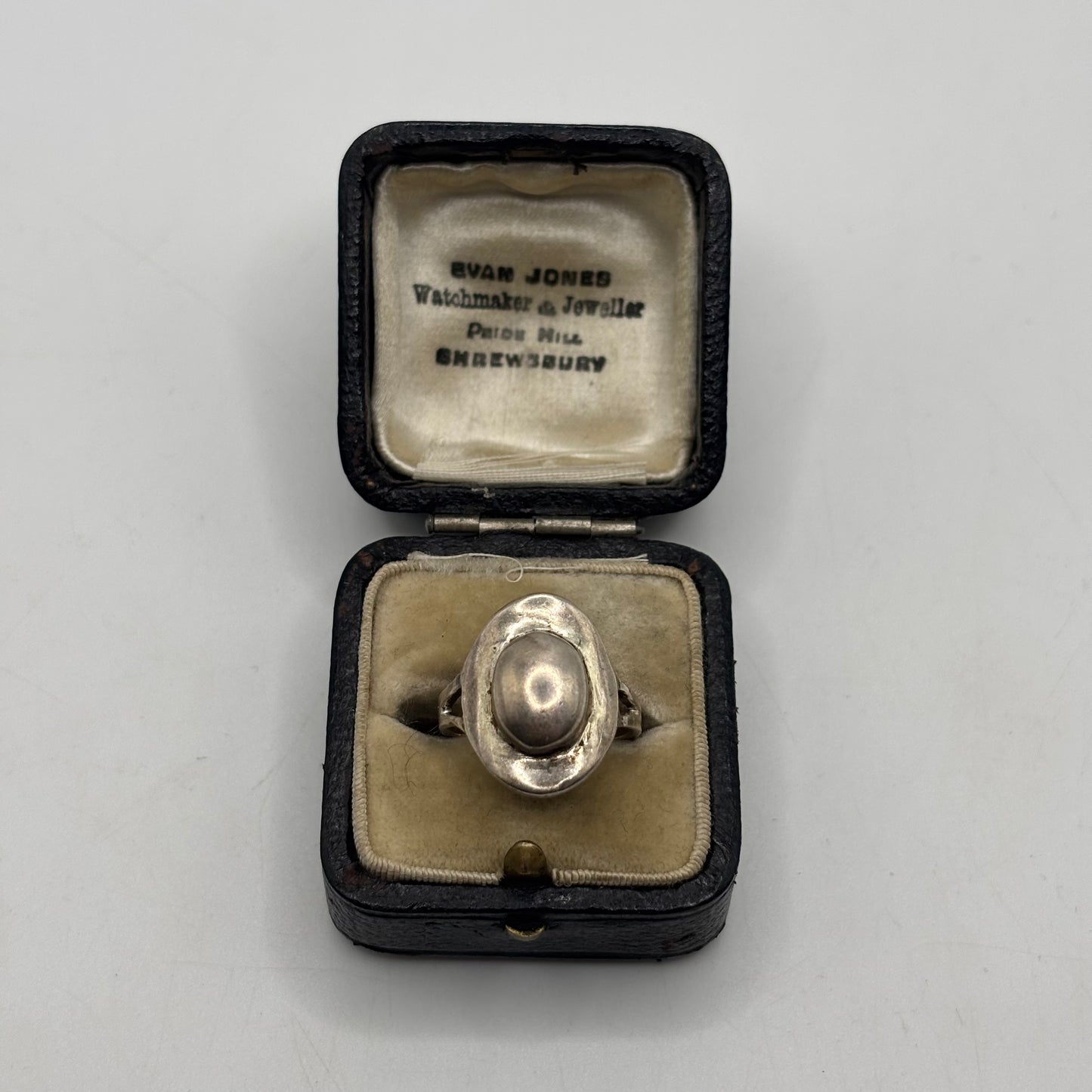 Silver Abstract Ring