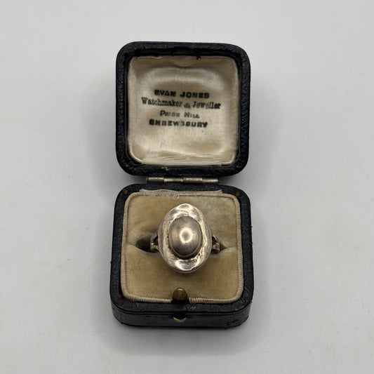 Silver Abstract Ring