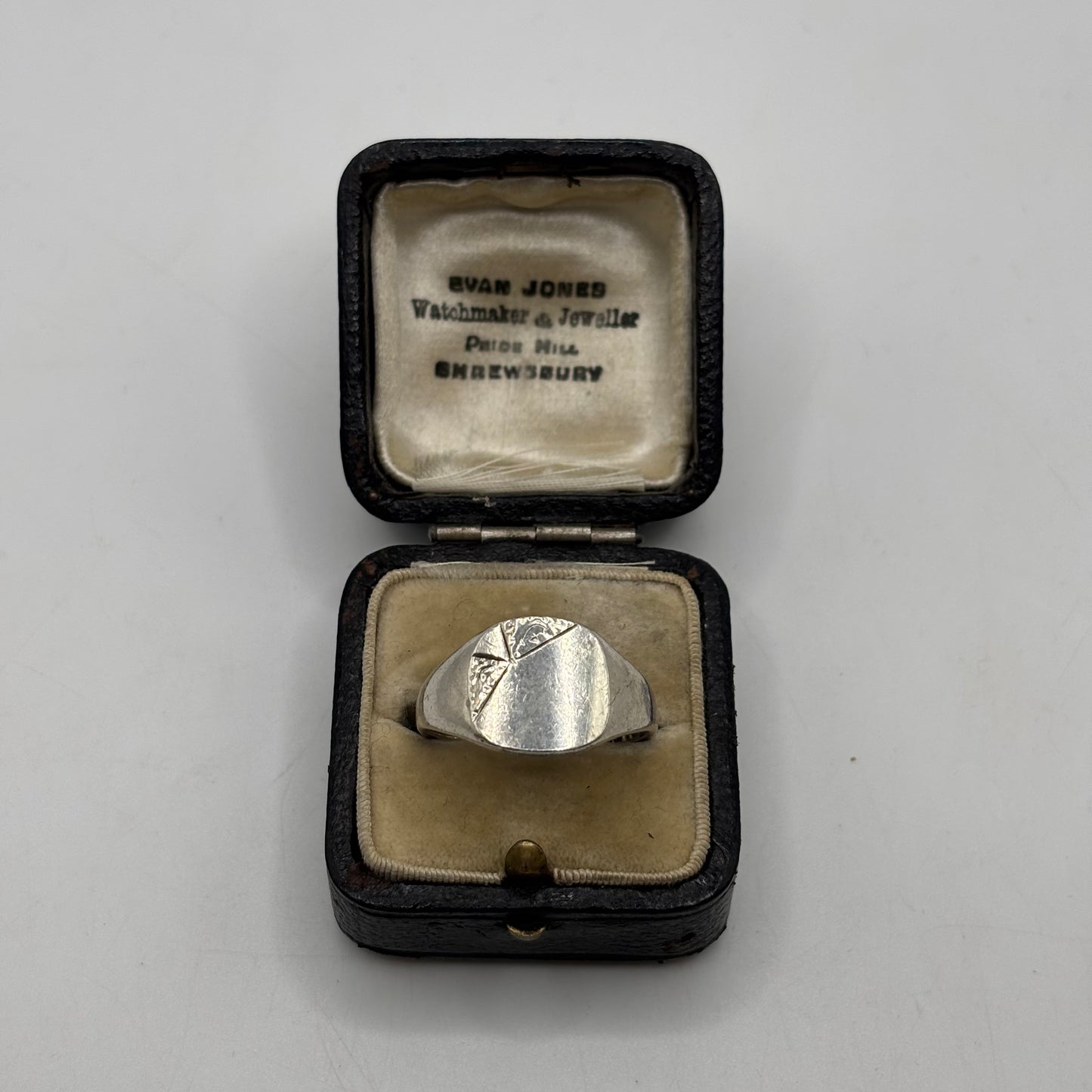 Silver Vintage Signet Ring