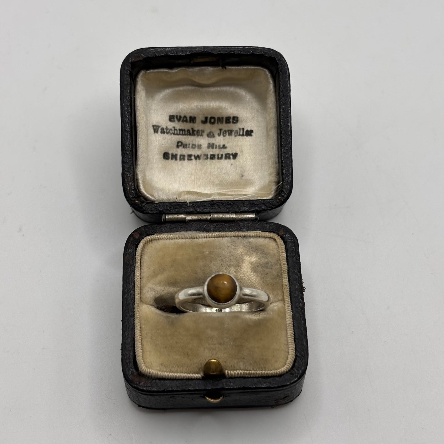 Silver Tigerseye Ring (O)