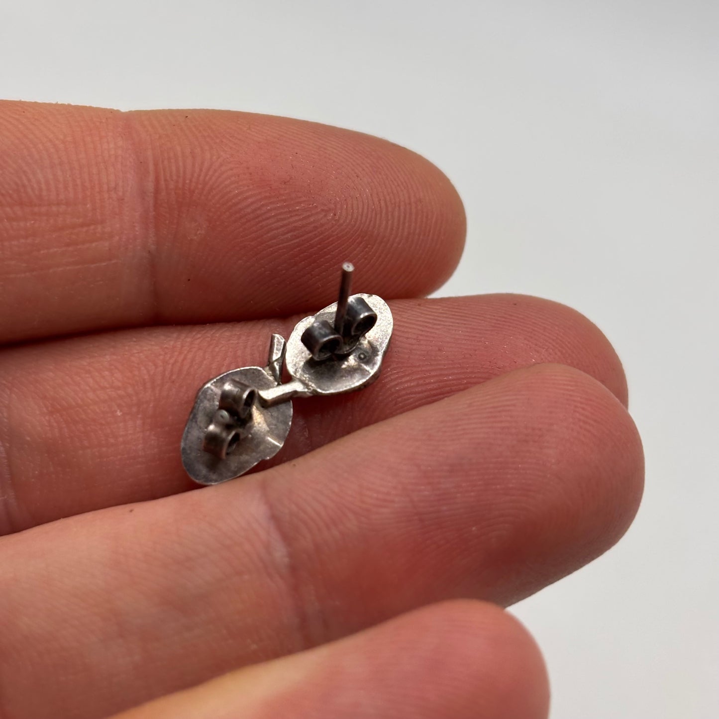 Silver Acorn Earrings