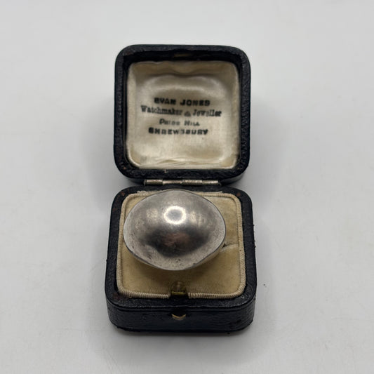 Silver Chunky Dome Ring