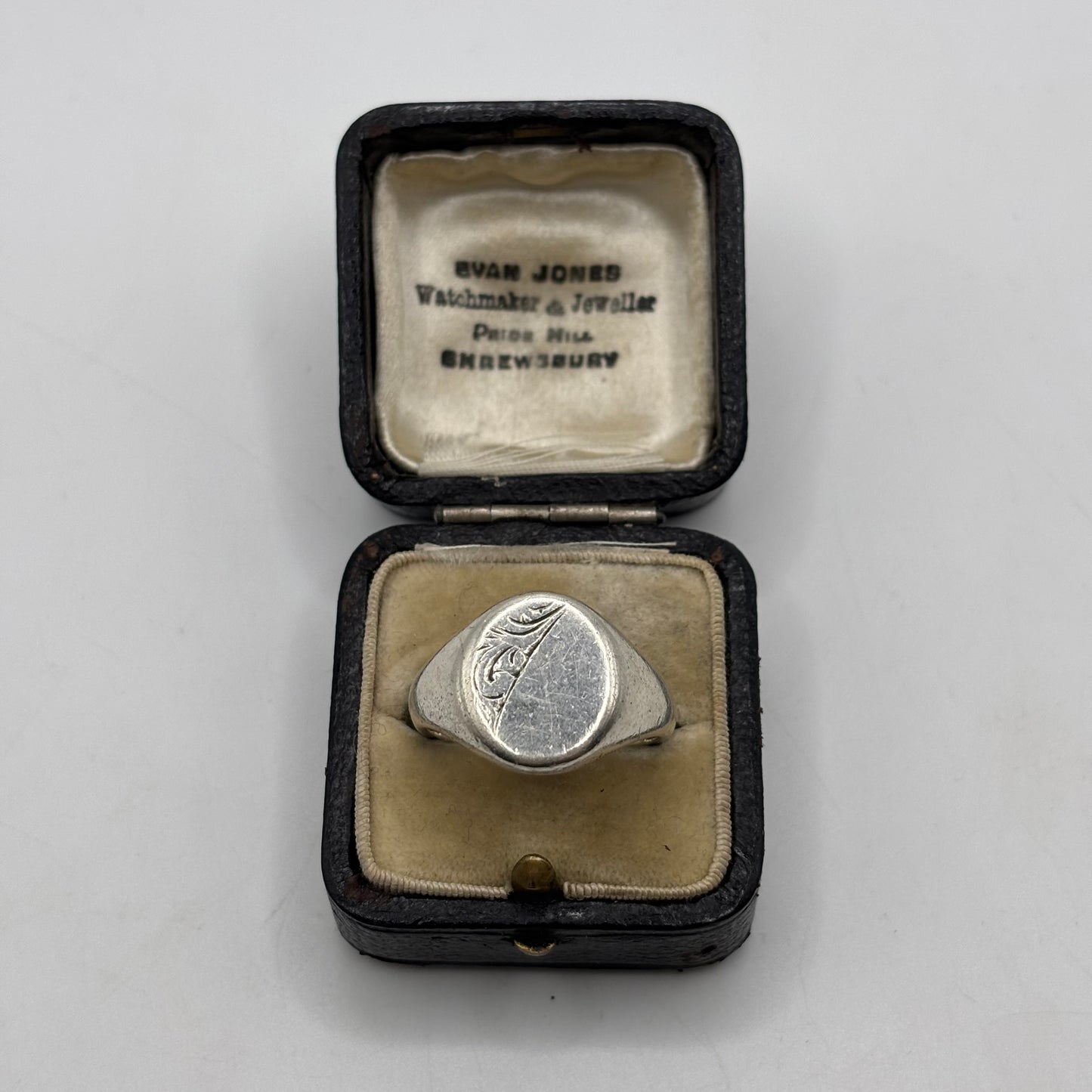 Silver Vintage Signet Ring