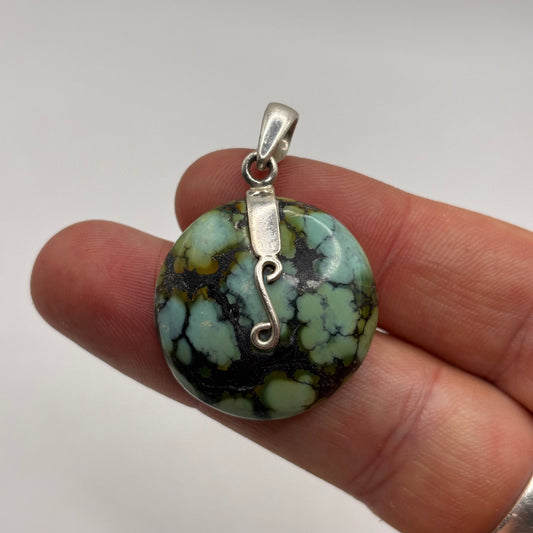 Silver Turquoise Pendant