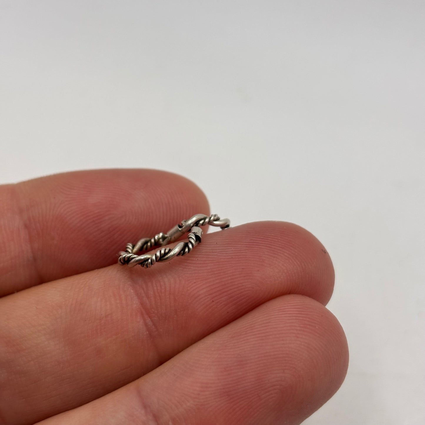 Silver 10mm Hoop Earrings