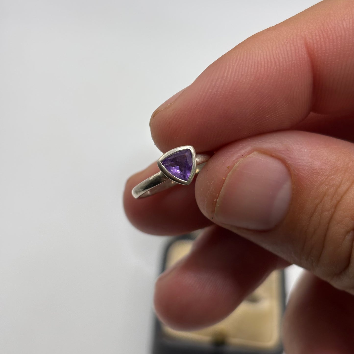 Silver Amethyst Ring (F)