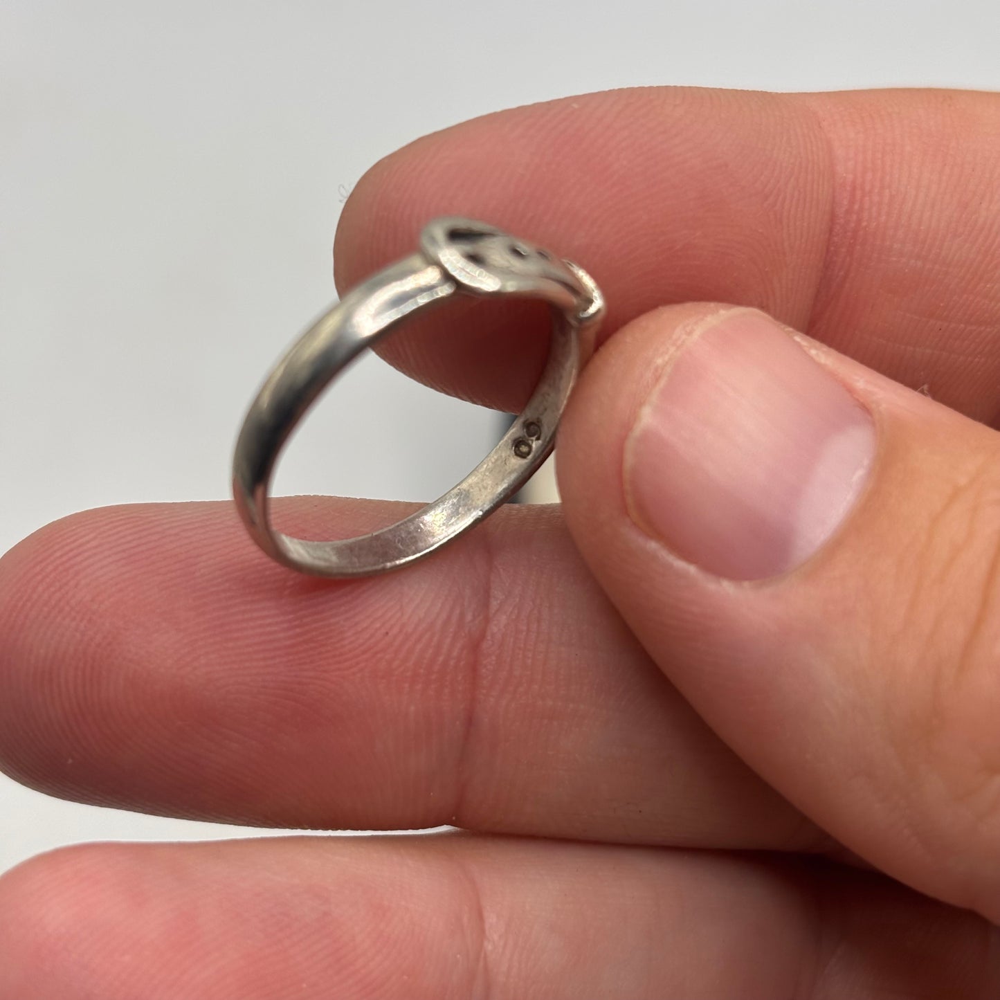 Silver Buckle Ring (R)