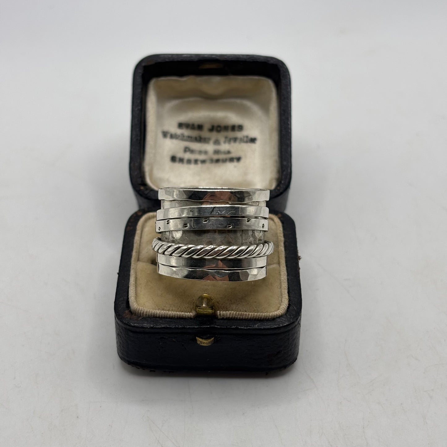 Silver Heavy Spinner Ring (T)
