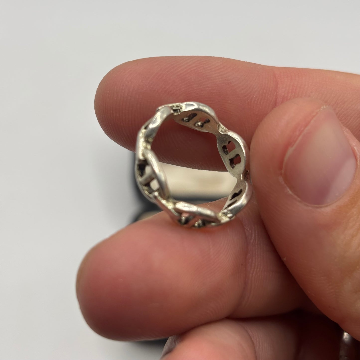 Silver Chain Ring (K)