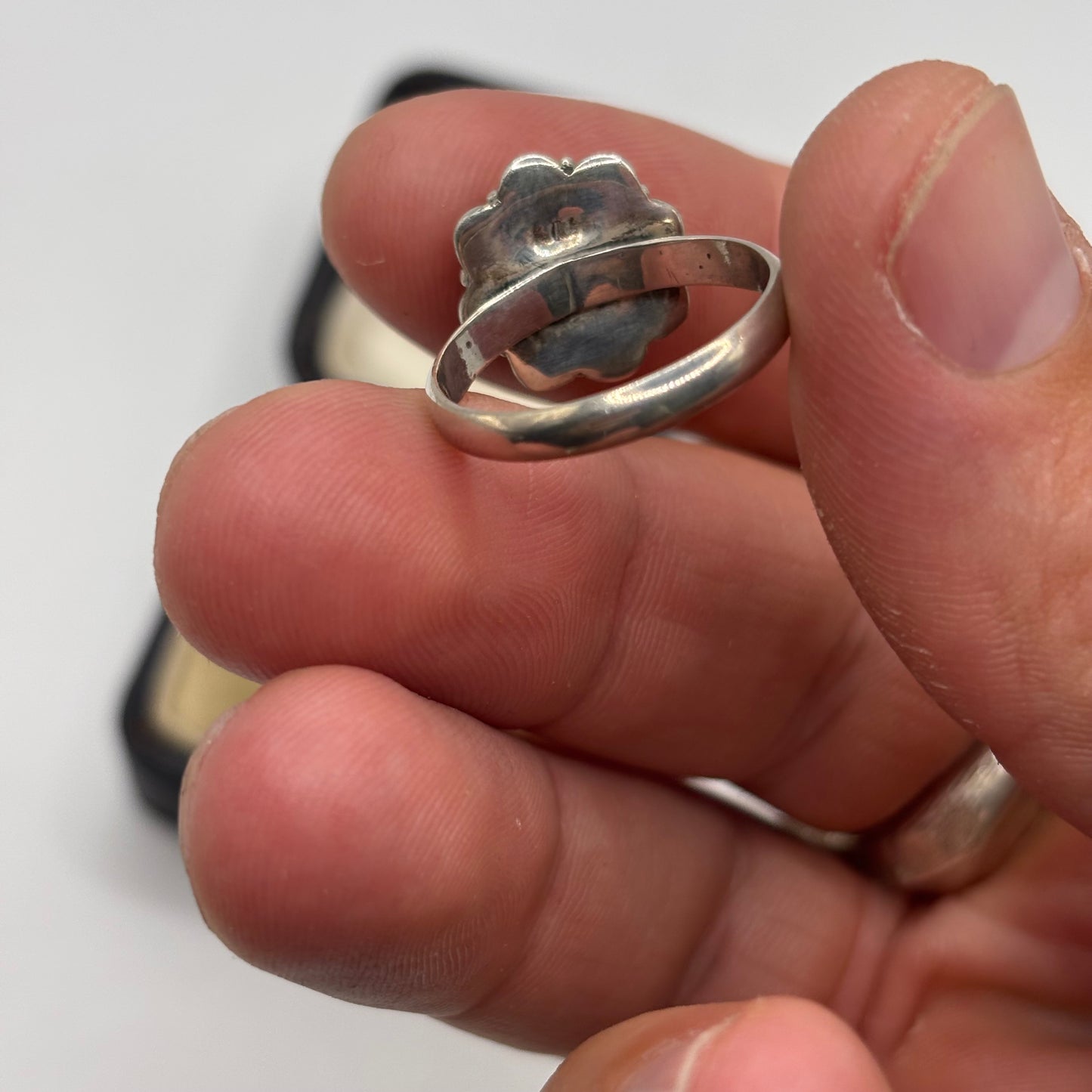 Silver Tigerseye Ring (Q)