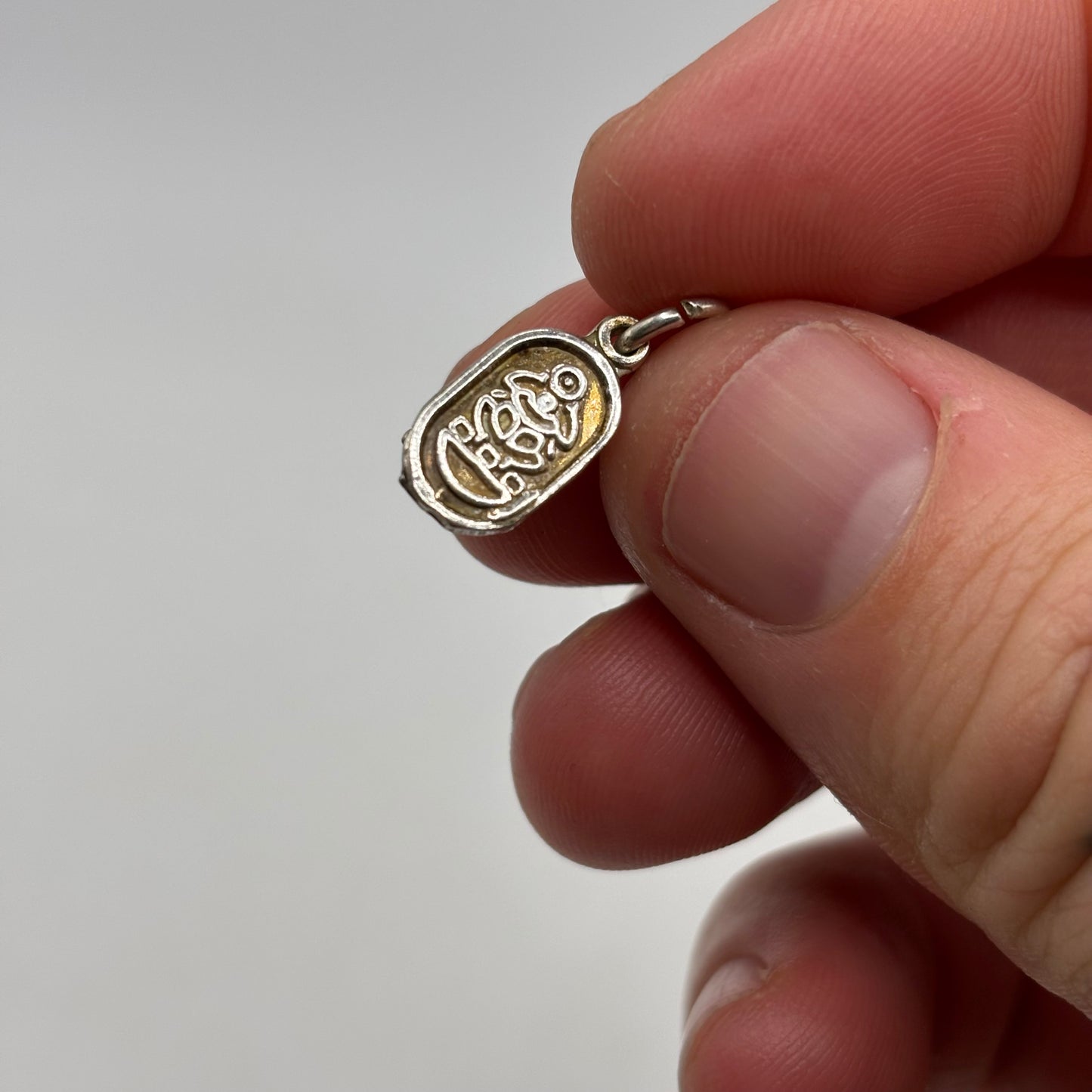 Silver Scarab Pendant