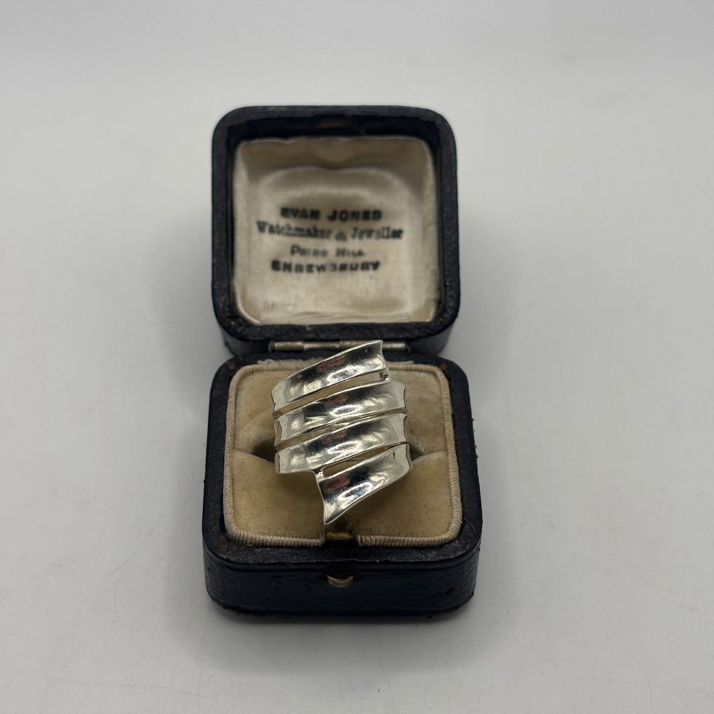 Silver Abstract Ring