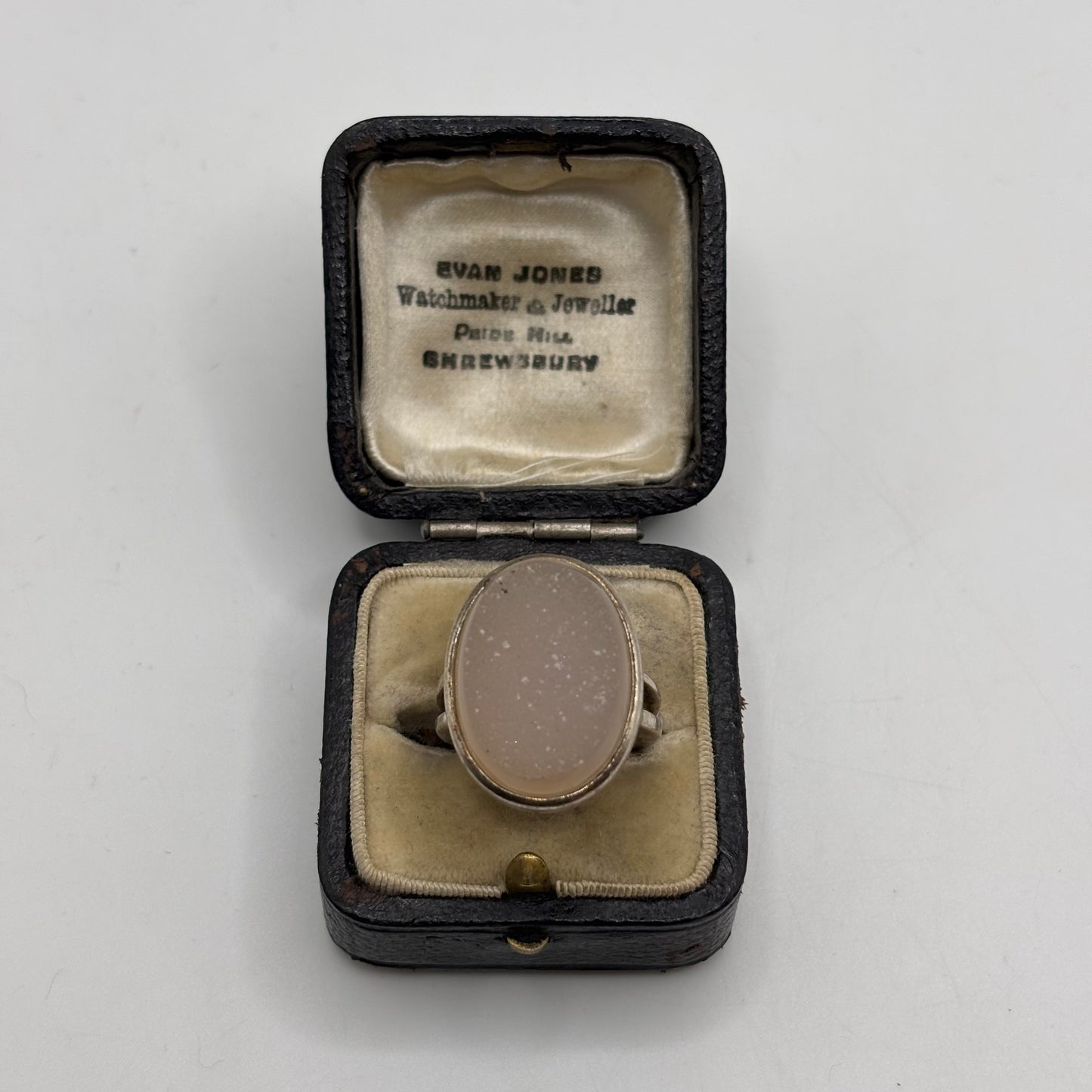 Silver Whitney Kelly Druzy Quartz Ring (K)