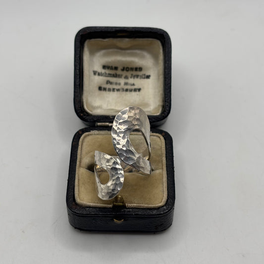 Silver Hammered Ring