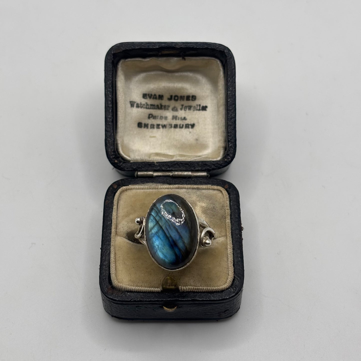 Silver Labradorite Ring (O)
