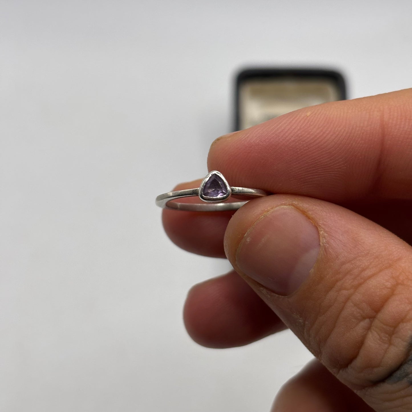 Silver Amethyst Ring