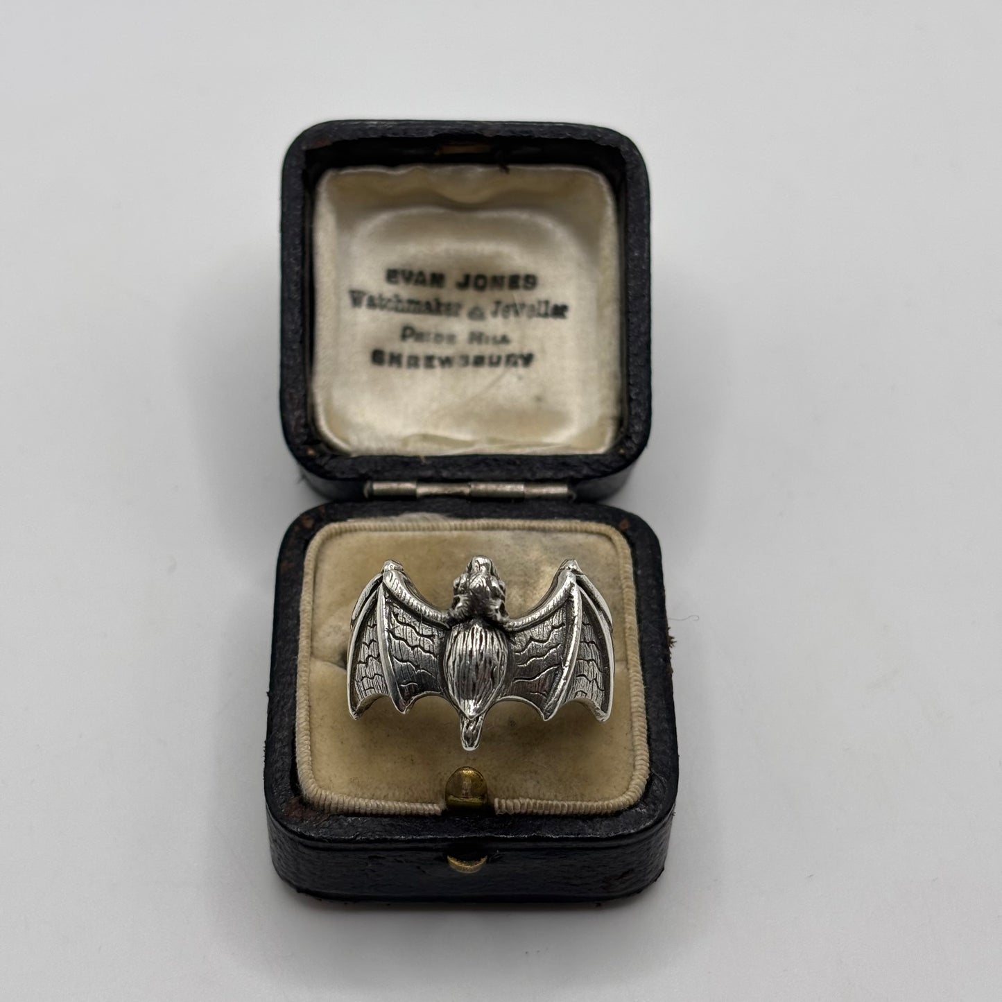 Silver Bat Ring (W)