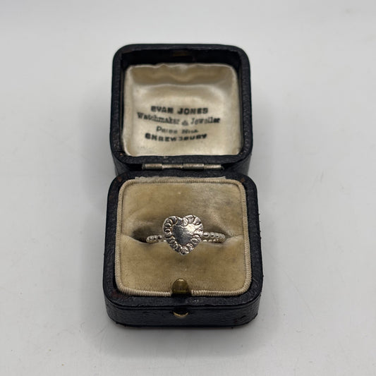 Silver Heart Ring