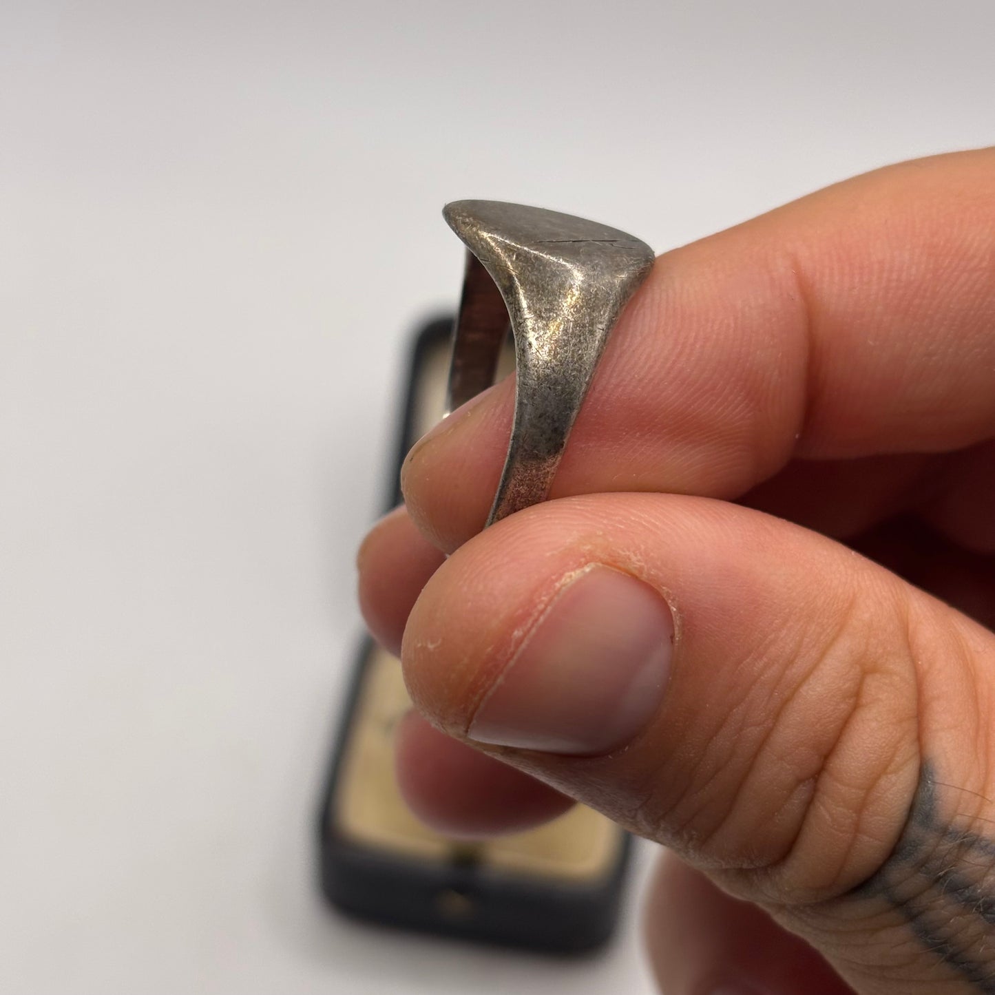 Silver Vintage Signet Ring