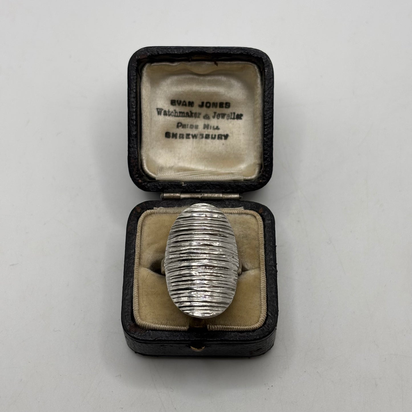 Silver Abstract Ring