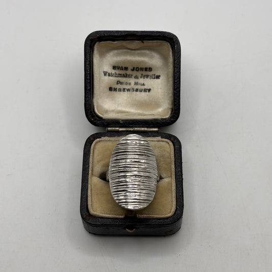 Silver Abstract Ring