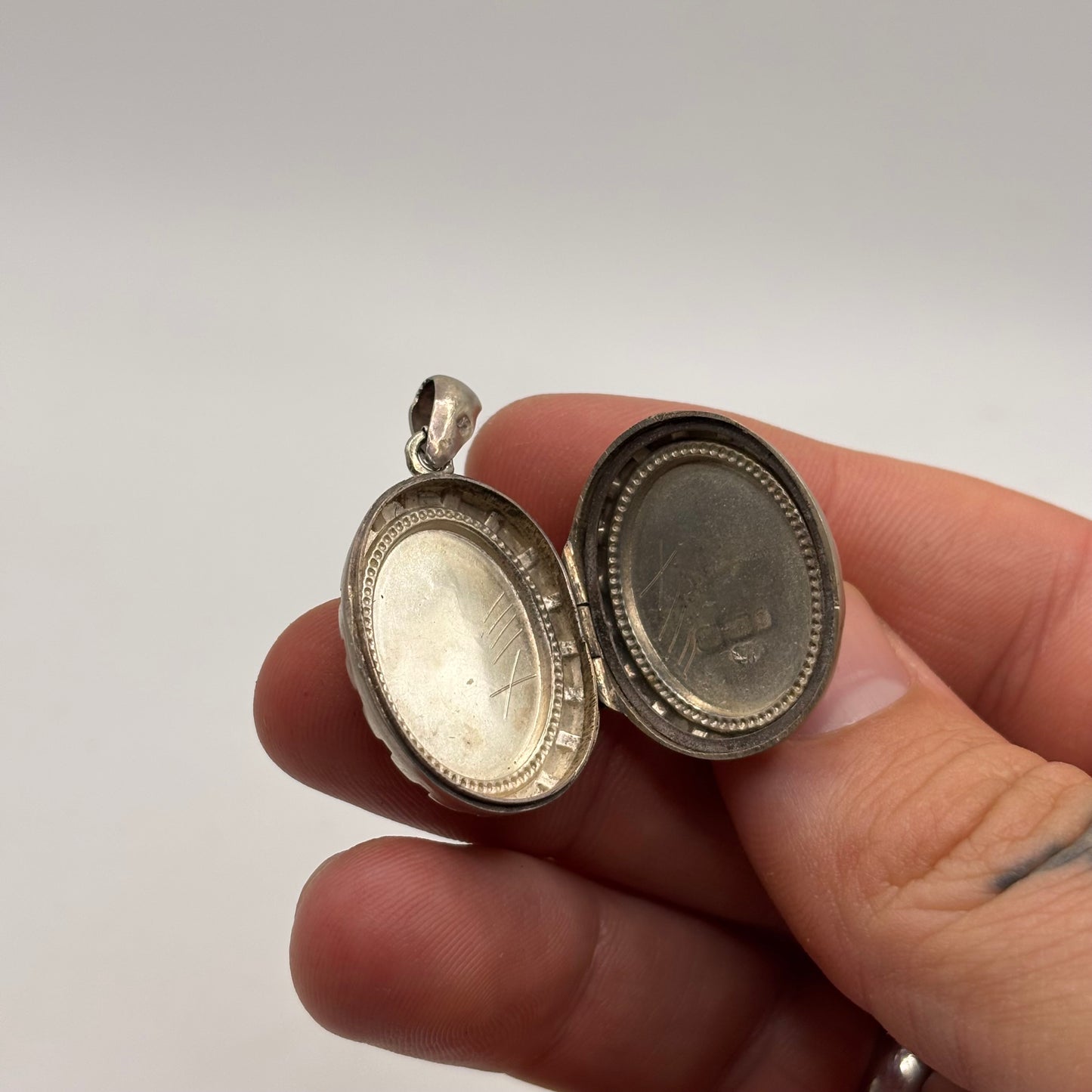 Silver Victorian Locket