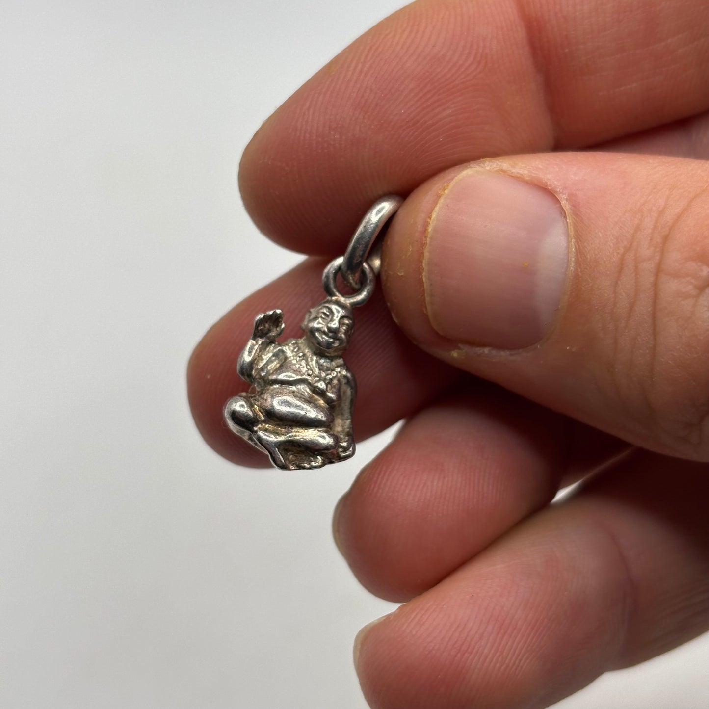 Silver Link Of London Buddha Pendant