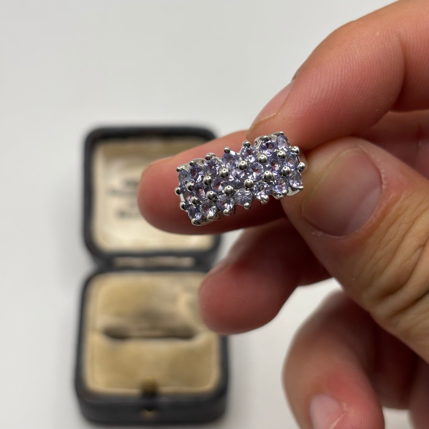 Silver Tanzanite Ring (O)