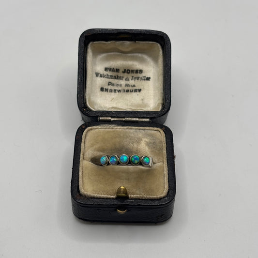 Silver Opal Ring (M)