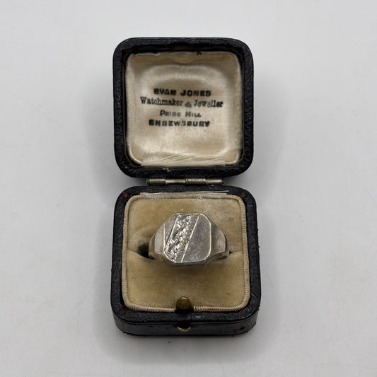 Silver Vintage Signet Ring