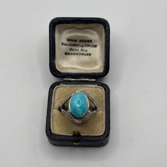 Silver Turquoise Ring