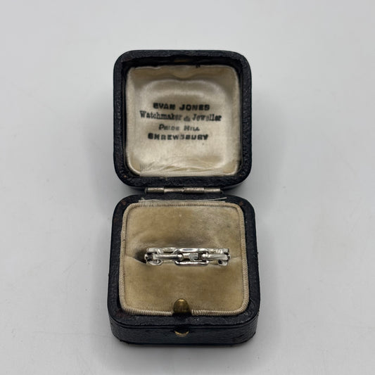 Silver Chain Link Ring