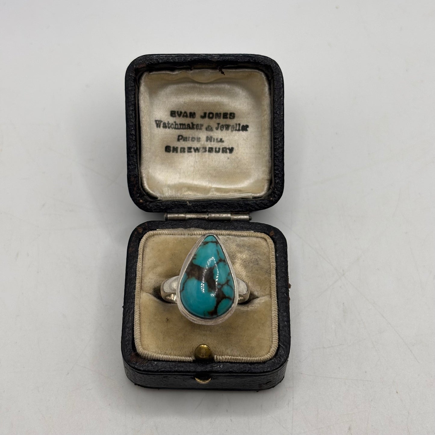 Silver Turquoise Ring (O)