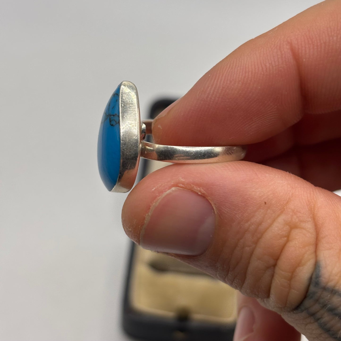 Silver Turquoise Ring