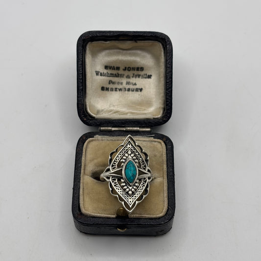 Silver Turquoise Ring
